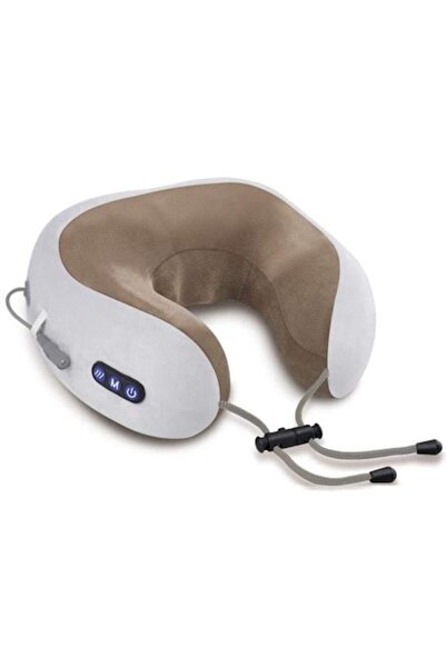 Telemag Ηλεκτρικό μαξιλάρι μασάζ σε σχήμα U, υποστήριξη αυχένα, μαγνητική θερ...