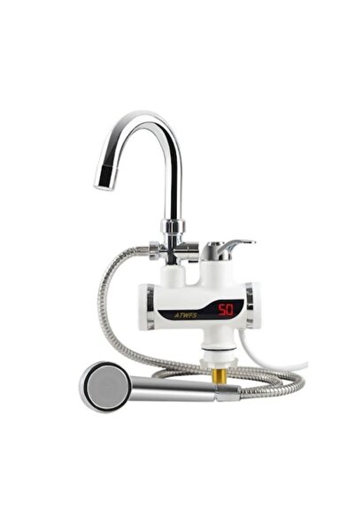 OEM Ηλεκτρική βρύση για άμεση θέρμανση νερού με ντους, σωλήνα + κεφαλή, οθόνη...