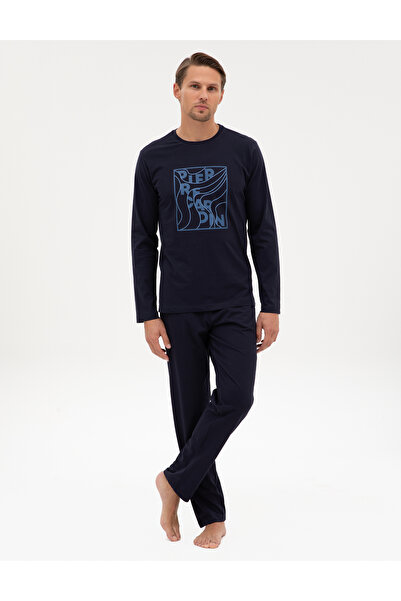 Pierre Cardin Lacivert Pijama Takımı 50322653-200