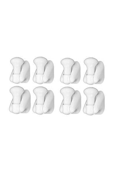 Tiessa Set 8 Portable LED Bulbs Tiessa®, Night Lamp, Wireless, Batteries, White