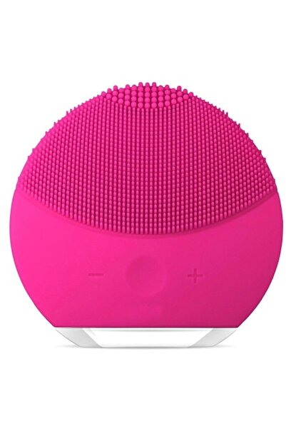 OEM Dispozitiv de curățare și masaj facial, 5 viteze, portabil, wireless, roz