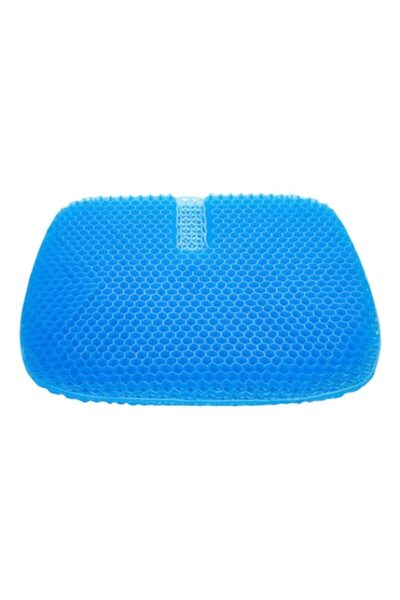 Karll Μαξιλάρι για καρέκλα, πολυμερές τζελ, μπλε, 42x46x3 εκ.