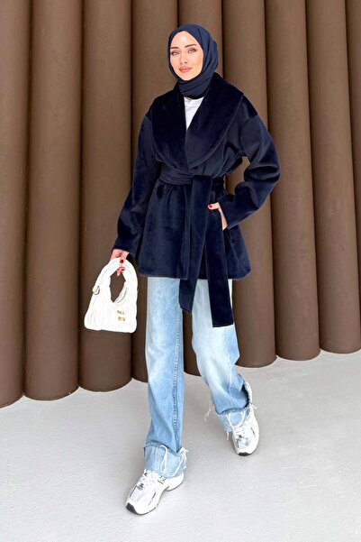 Melike Tatar Παλτό με ζώνη Angora 32-2504