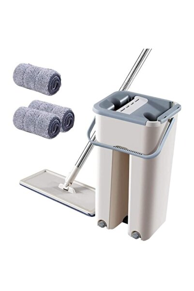 ElastiX shop Mop ElastiX cu găleată cu 2 compartimente, spălare și stoarcere ...