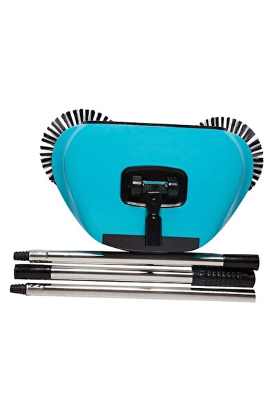 Deluxa Въртяща се метла 3 в 1 Deluxa, за всички повърхности, синя