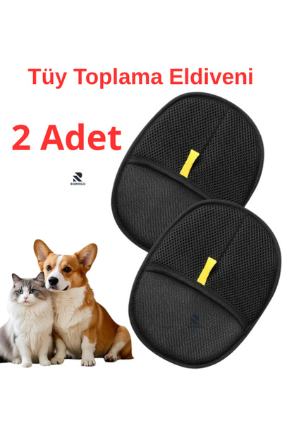 Kedi Tüy Toplama Eldiveni 2'li Paket Kedi Tüy Toplama Köpek Tüy Toplama Tüy Toplama