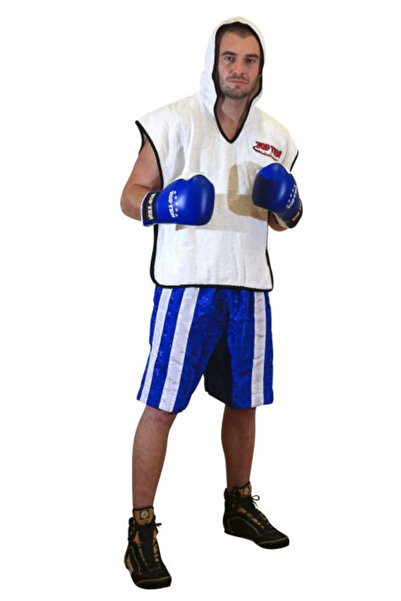 Top Ten Pantaloni scurți cu două dungi, Top Ten, albaștri, M