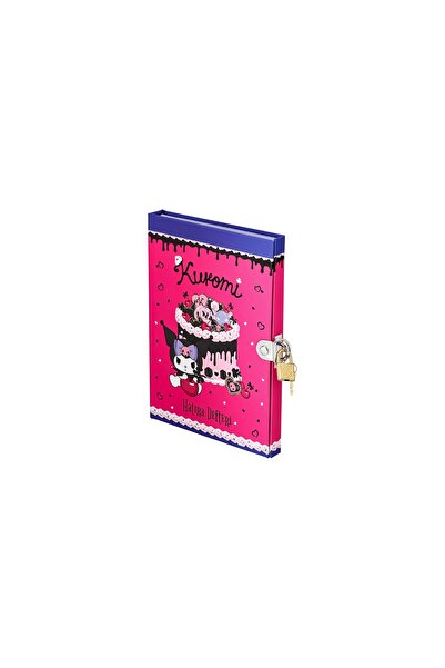 kuromi Licensed Locked 14X20 Memobook 80 Sheets