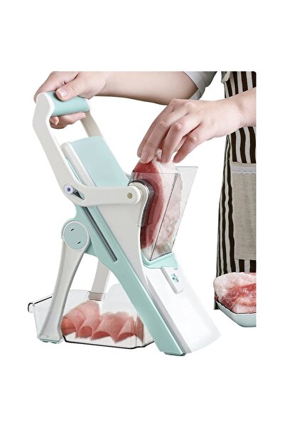 OEM Manual Slicer 5in1, ABS/Stainless Steel, Multifunctional, Blue/White