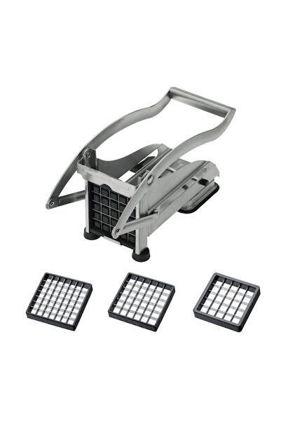 WESTMARK Feliator de legume 'Pomfri-Perfect' - + Tocător din bambus Gemma, 26x16x1 cm