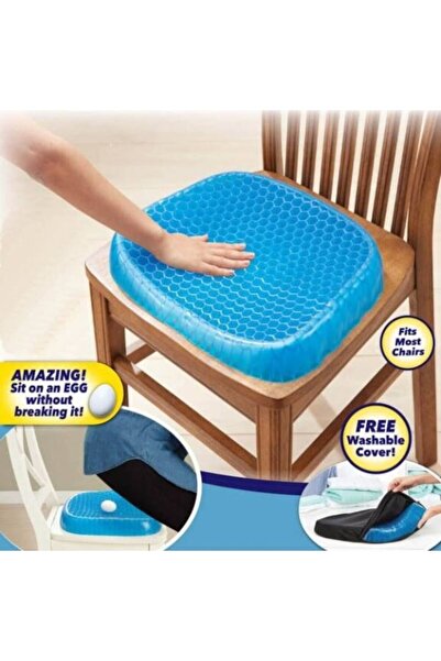 OEM Memory Foam Orthopedic Pillow, 36x30x3 cm, Blue