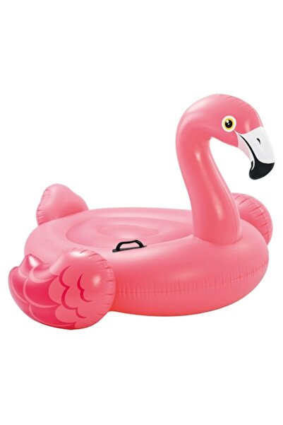 offlimits Saltea gonflabilă mare cu flamingo roz, DecorCasa, 2,18 x 2,11 x 1,...