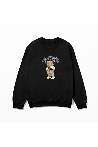 SVART WEAR Swea tricou cu imprimeu 100% bumbac supradimensionat Trendy Fancy ...