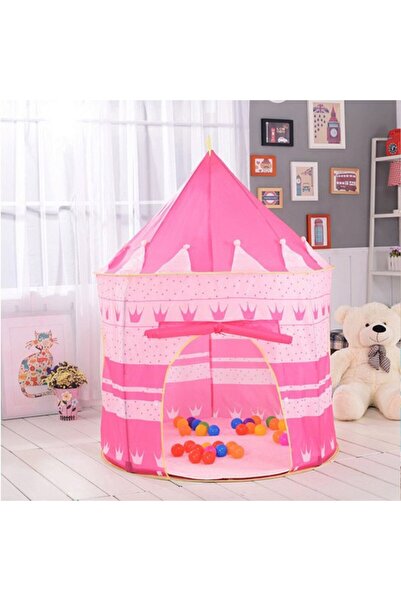 Selgot Play Tent Castle Type for Kids, Pink Color