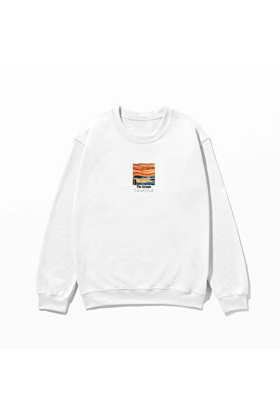 SVART WEAR Φούτερ με τύπωμα 100% βαμβάκι oversized Μοντέρνο, κομψό και αστείο φούτερ με στάμπα