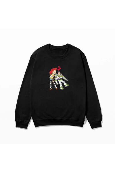 SVART WEAR Hanorac Toy Swea tricou cu imprimeu 100% bumbac supradimensionat H...