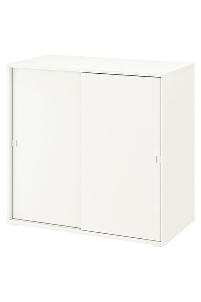 hobiurun Sürgü kapaklı dolap, beyaz, 95x47x90 cm