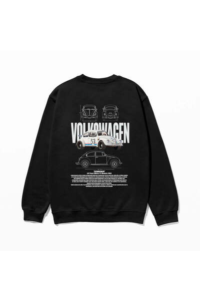 SVART WEAR Swea tricou cu imprimeu 100% bumbac supradimensionat Trendy Fancy ...