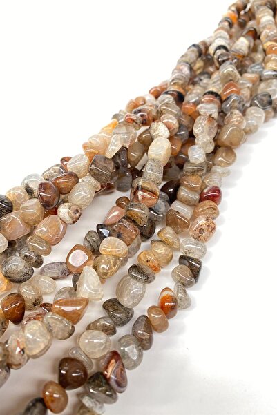 Hayalperest boncuk Бежов камък от камъчета, нарязан агат, естествен камък