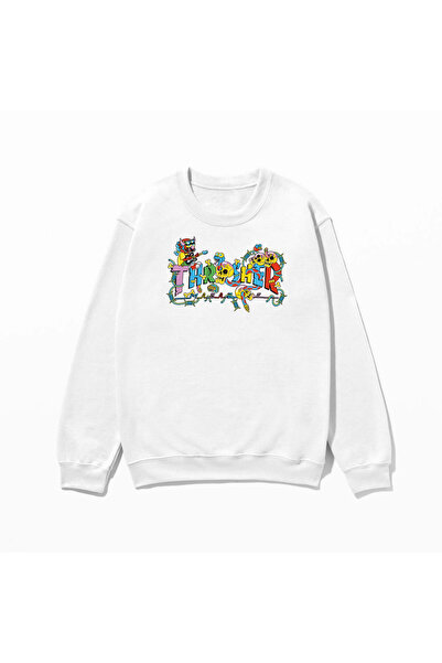 SVART WEAR Swea tricou cu imprimeu 100% bumbac supradimensionat Trendy Fancy ...