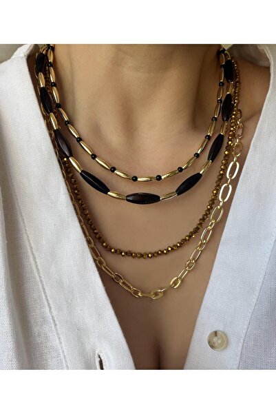 Venus Design 4lü Boncuk Kolye Seti