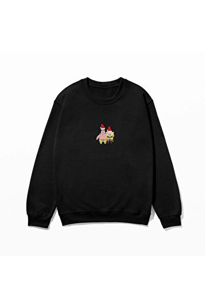 SVART WEAR Friends Sweatshirt cu imprimeu 100% bumbac oversized trendy fancy ...