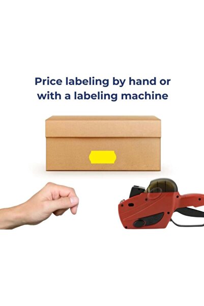 Printex Pricing Machine Roll Yellow Italian Printix Box 36 Rolls