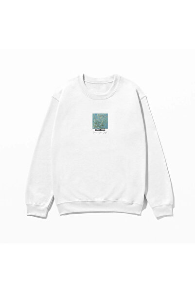 SVART WEAR Blossom Swea tricou cu imprimeu 100% bumbac supradimensionat Trend...