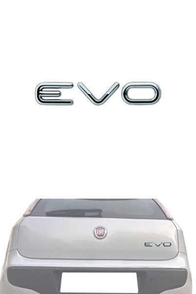 MEFAUTO شعار حروف مكتوب على صندوق السيارة الخلفي متوافق مع فيات بونتو إيفو