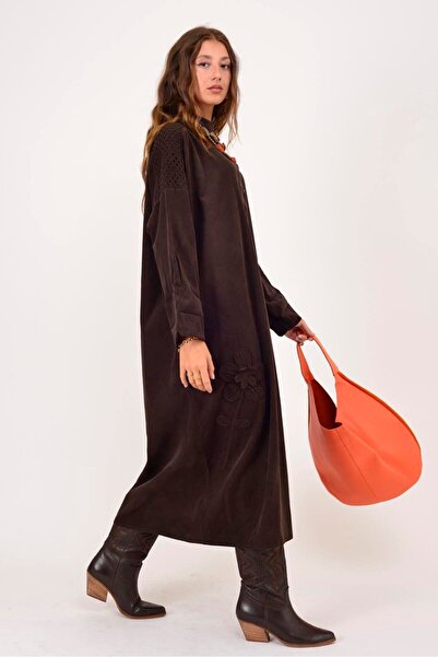 Park Moda 11383 ROCHIE DE CATIFELĂ CU DETALIATE FLORELE DE FLORI, DETALIATE FLORELE, DETALIATE FLORELE, DETALIATE FLORELE