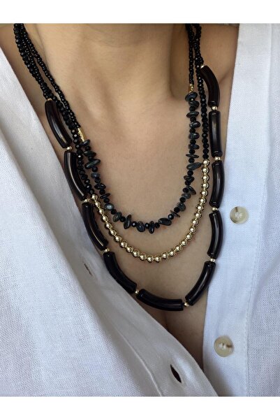 Venus Design 3lü Boncuk Kolye Seti