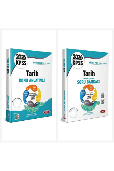 Bi bigelio Data 2026 KPSS Tarih Ultra Konu Anlatımlı Soru Bankası Data Yayınları