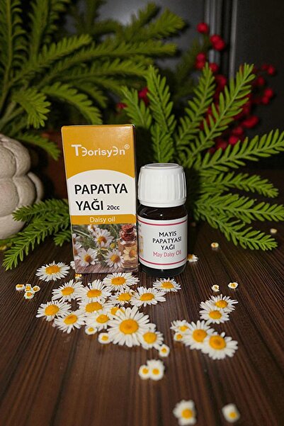 Papatya Yağı %100 Doğal İçerik Katkı Maddesi İçermez 20 ML