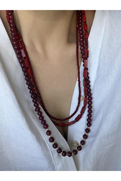 Venus Design 3lü Boncuk Kolye Seti