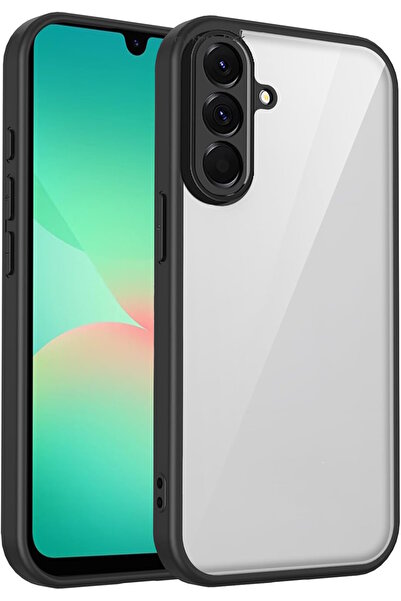 m.tk moveteck Samsung Galaxy S25 Fe Kılıf Kamera Korumalı Kenarı Renkli Arkas...