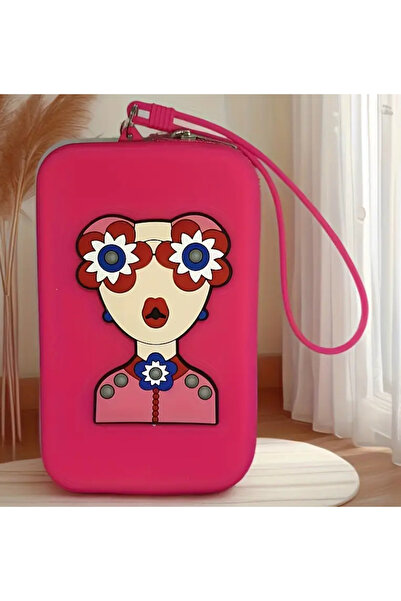 LUMAKS Silicone Glasses Case Zippered Silicone Bag