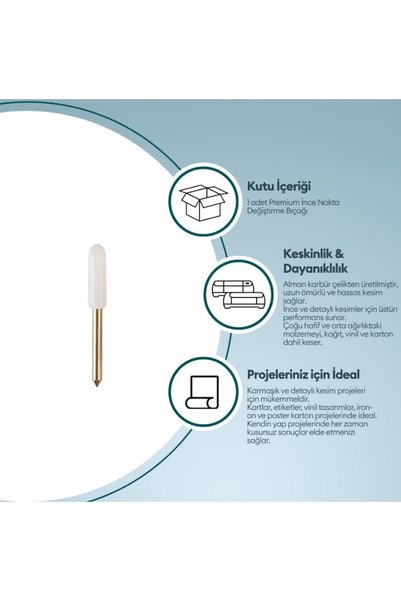 Cricut 2007300 EXPLORE MAKER PREMIUM İNCE NOKTA