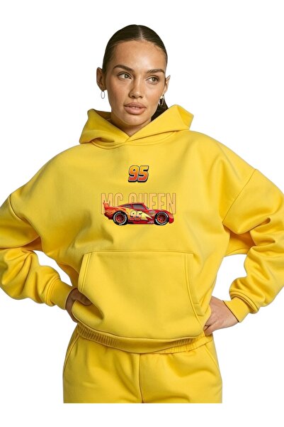 ArtYus Unisex Car MC Queen Colorful Special cu imprimeu Cotton supradimension...