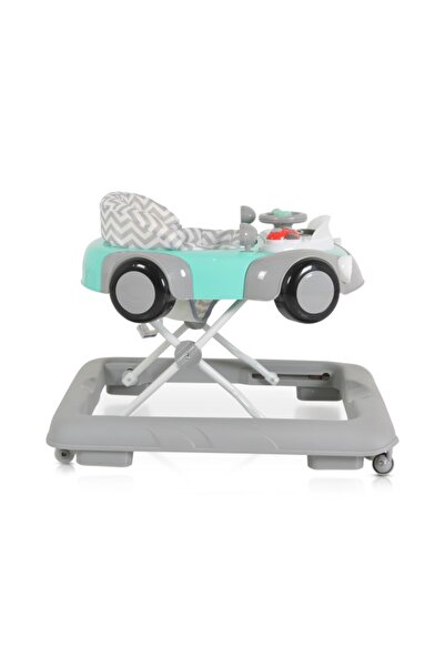 Cangaroo Baby Walker Shelby Mint, 360° Rotating Front Wheels, Compact Folding, Musical Function