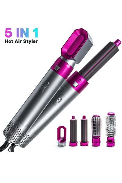 HYX Hair Dryer Brush Set 5 in 1 Blowout Brush Negative Ion Hair Styler