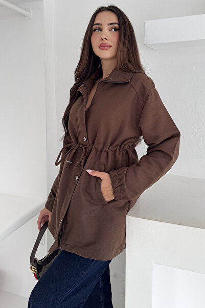 Noa Noa Дамско яке с колан и копчета – функционален и модерен стил