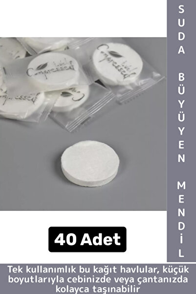 Wintoup Gündelik Cep Çanta Boy Ofis Seyahat Hijyenik Tek Kullanım Suda Büyüye...