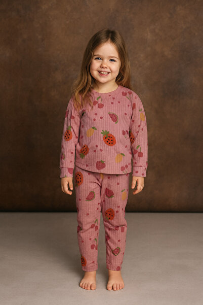 SOFYELLA Girl's Patterned Double Set