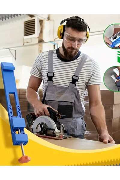 ÇEÇEN HOME Ayarlanabilir Daire Kesme Makinesi Konumlandırma Kelepçesi Testere...