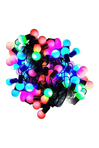 OEM Luminițe de Crăciun colorate, 11 m, LED cu fir negru, 90 LED-uri, multico...