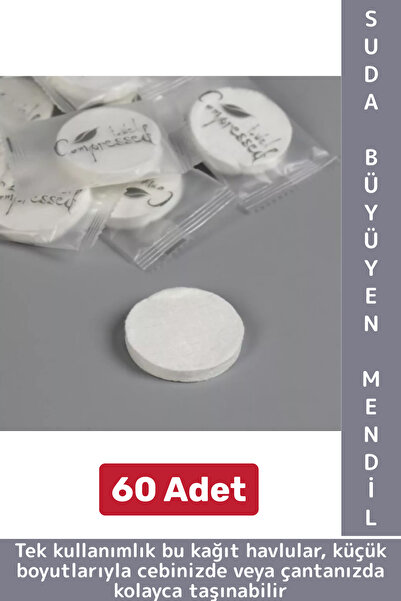 Wintoup Gündelik Cep Çanta Boy Ofis Seyahat Hijyenik Tek Kullanım Suda Büyüye...