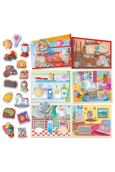 Headu Puzzle Montessori My Little House (Ages 2-5) It20836 /