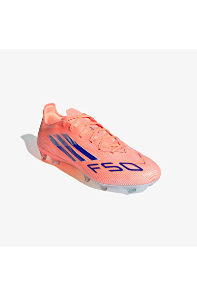 adidas F50 Pro Erkek Turuncu Çim Saha Kramponu