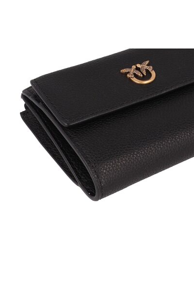 PİNKO Compact Wallet Leather 12.5 cm