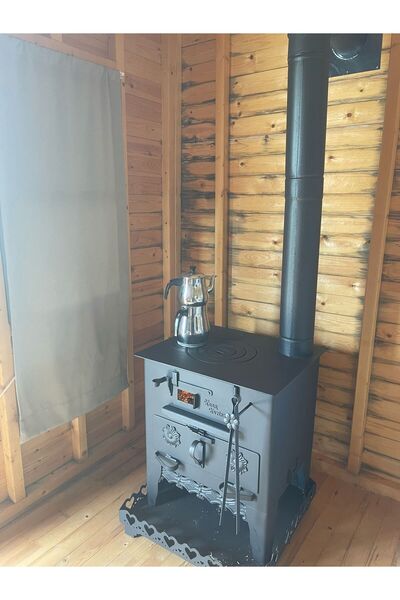 KAAN KUZİNE Izgaralı Kuzine Soba Yöresel Rize Kuzinesi Izgaralı